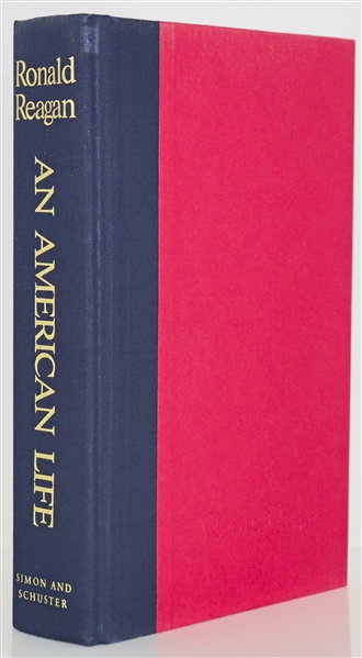 Ronald Reagan Signed Copy of His Autobiography ''An American Life''